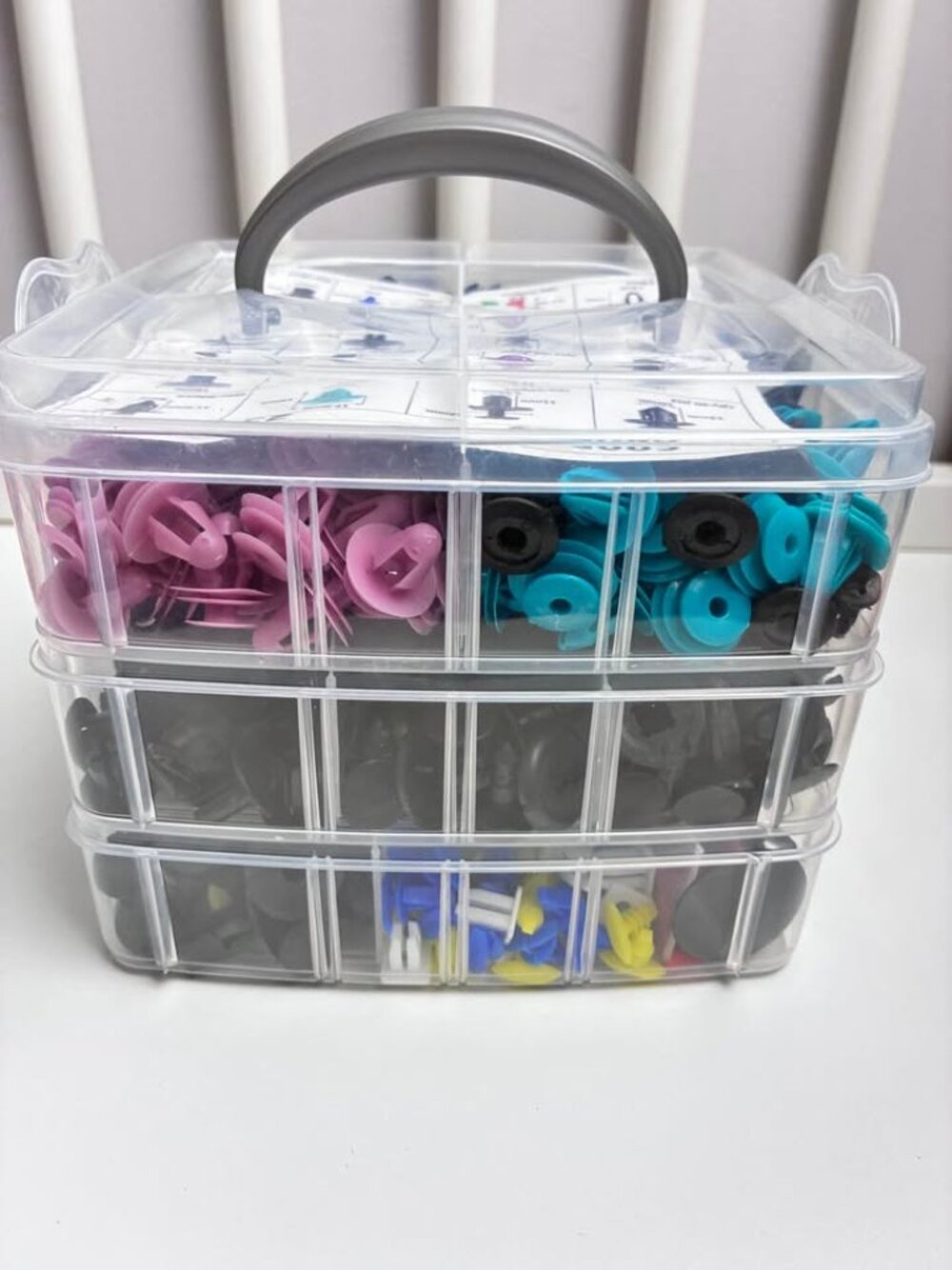 680 Pcs Car Retainer Clips & Fasteners Kit - Picture 3 of 3
